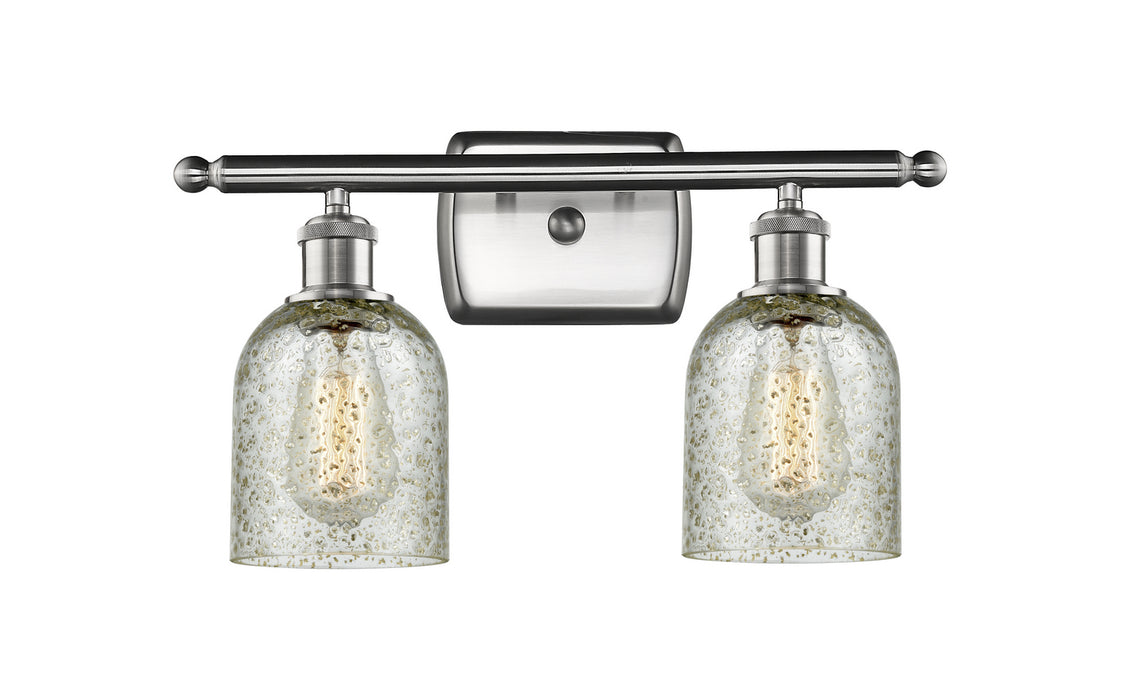Innovations 516-2W-SN-G259 Two Light Bath Vanity, Brushed Satin Nickel