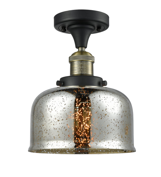 Innovations 517-1CH-BAB-G78-LED LED Semi-Flush Mount, Black Antique Brass