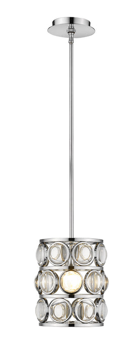 Z-Lite 4004MP-CH One Light Pendant, Chrome