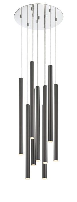 Z-Lite 917MP24-PBL-LED-9RCH LED Chandelier, Chrome
