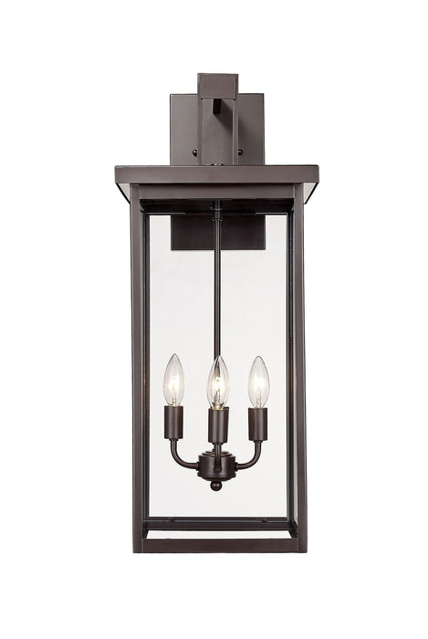Millennium 42603-PBZ Four Light Outdoor Wall Sconce, Powder Coated Bronze