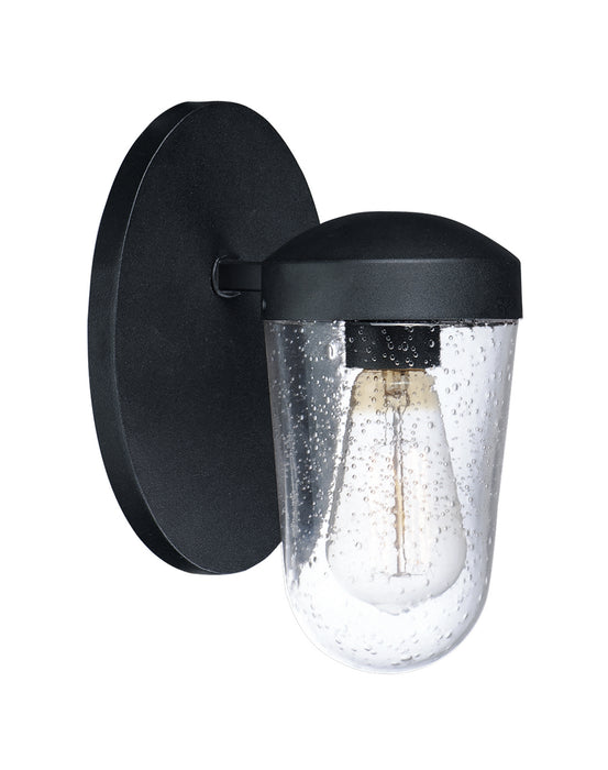 Maxim 30011CDBK One Light Outdoor Wall Sconce, Black