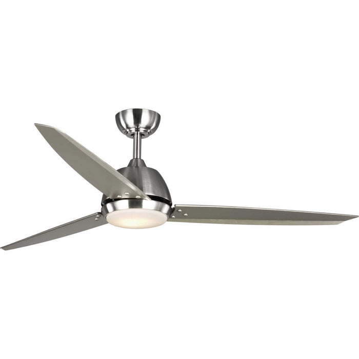 Progress Lighting P2592-0930K 60" Ceiling Fan, Brushed Nickel