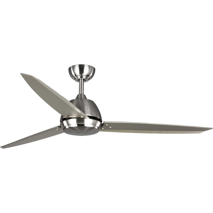 Progress Lighting P2592-0930K 60" Ceiling Fan, Brushed Nickel