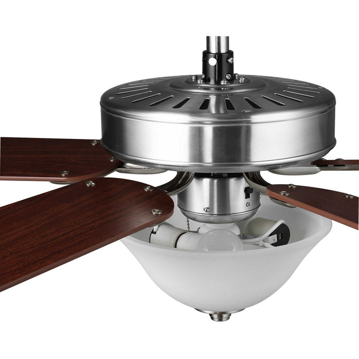 Progress Lighting P2599-09 52" Ceiling Fan, Brushed Nickel