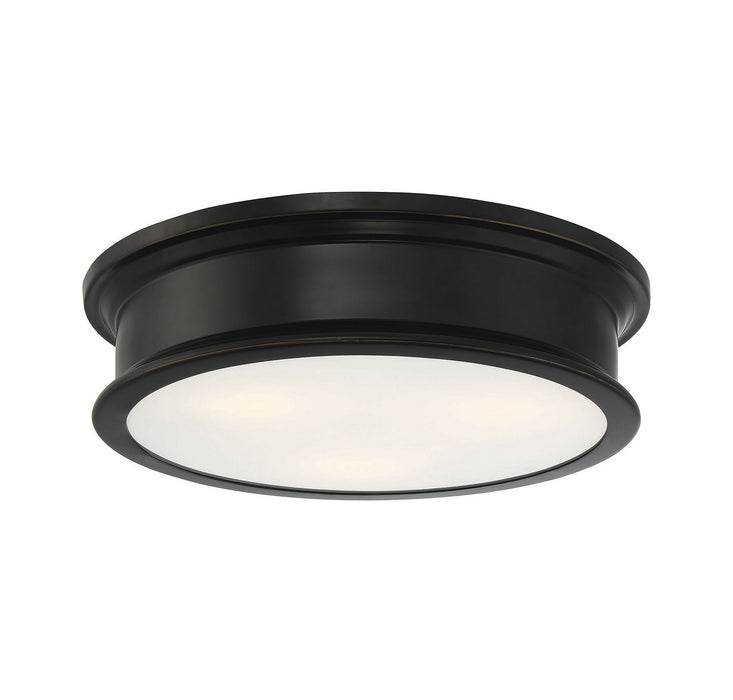 Savoy House 6-133-16-44 Three Light Flush Mount, Classice Bronze