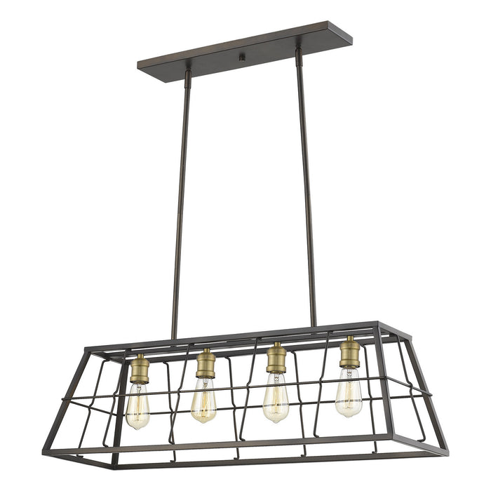 Acclaim Lighting IN21053ORB Four Light Pendant, Oil-Rubbed Bronze