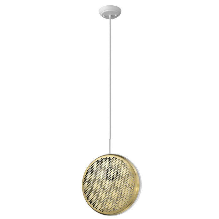 Acclaim Lighting TP30120WH One Light Pendant, White