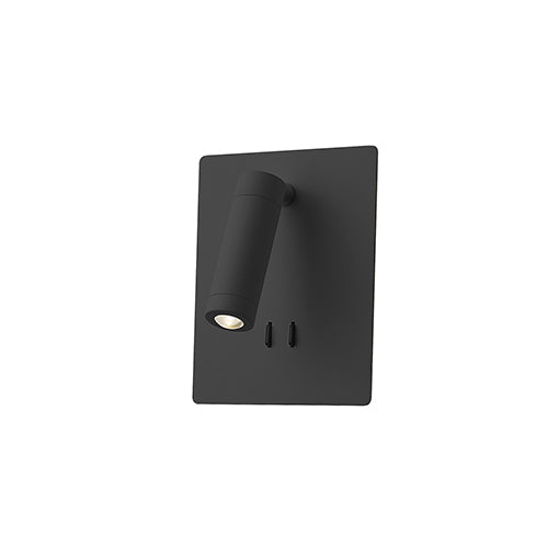 Kuzco Lighting WS16806-BK LED Wall Sconce, Black