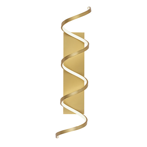 Kuzco Lighting WS93736-AN LED Wall Sconce, Antique Brass