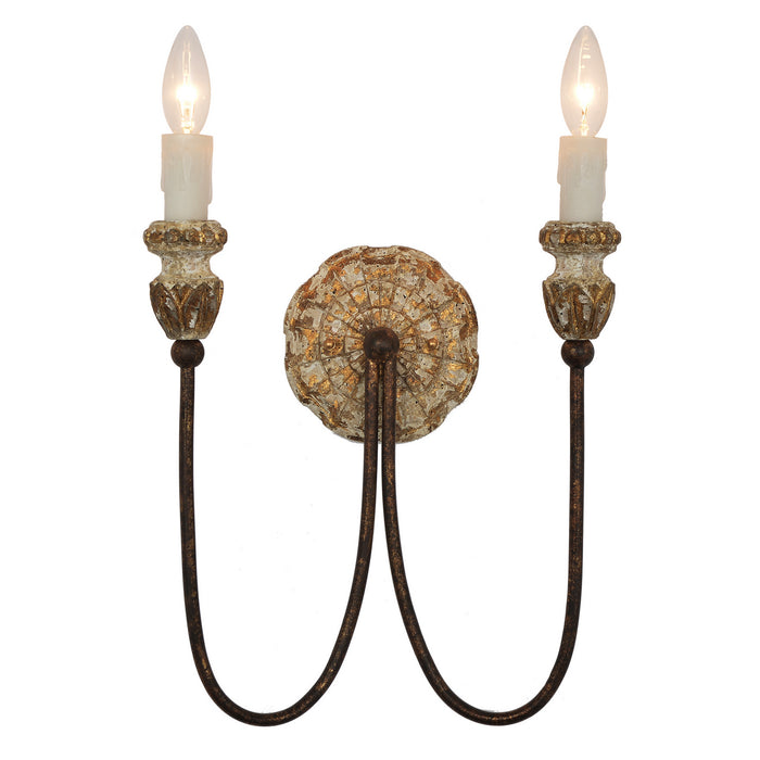 Terracotta Designs W8250-2 Two Light Wall Sconce