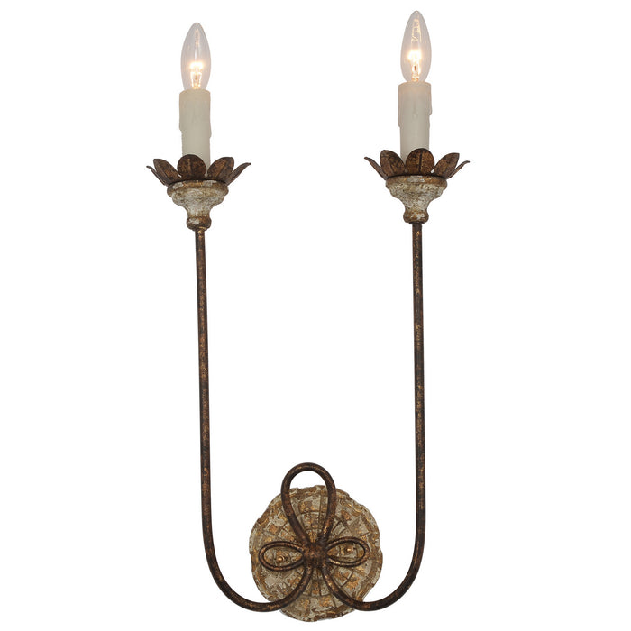 Terracotta Designs W8251-2 Two Light Wall Sconce