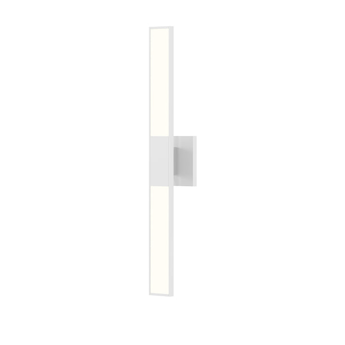 Sonneman 2682.03 LED Wall Sconce, Satin White