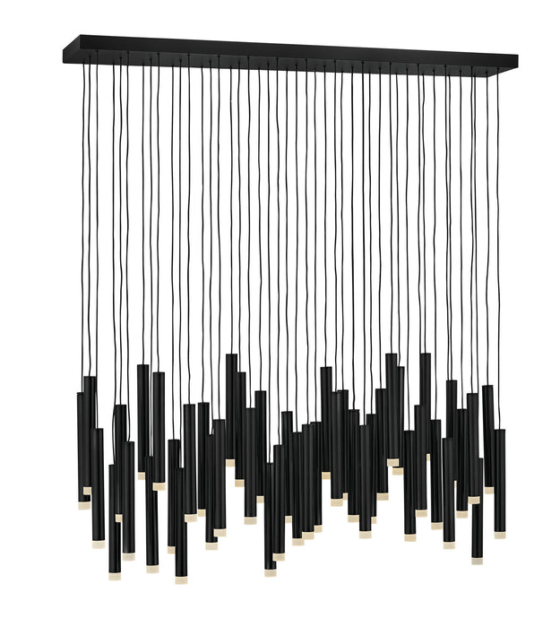 Fredrick Ramond FR49909BLK LED Linear Pendant, Black