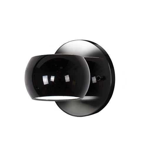 Kuzco Lighting WS46604-GBK LED Wall Sconce, Gloss Black
