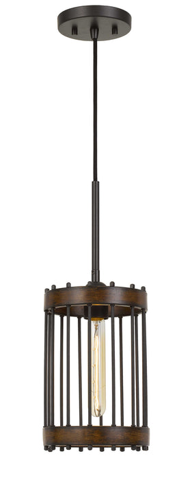 Cal Lighting FX-3700-1 One Light Pendant, Metal