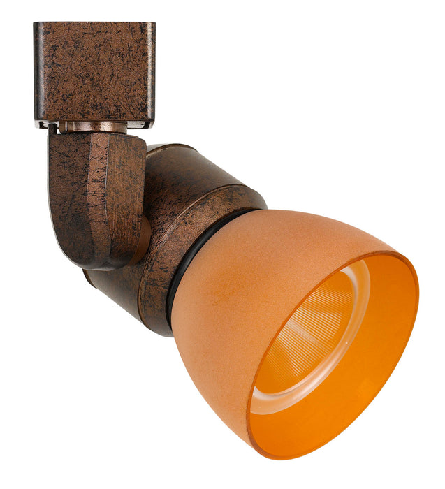 Cal Lighting HT-888RU-AMBFRO LED Track Fixture, Rust