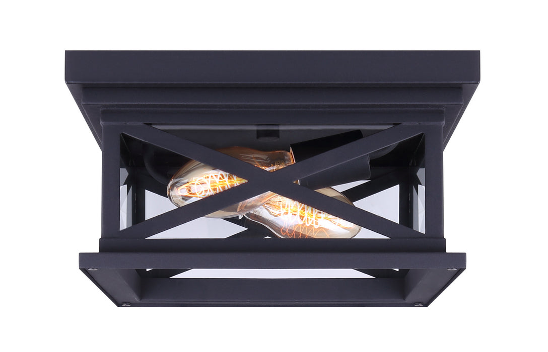 Canarm IOL400BK One Light Outdoor Lantern, Black