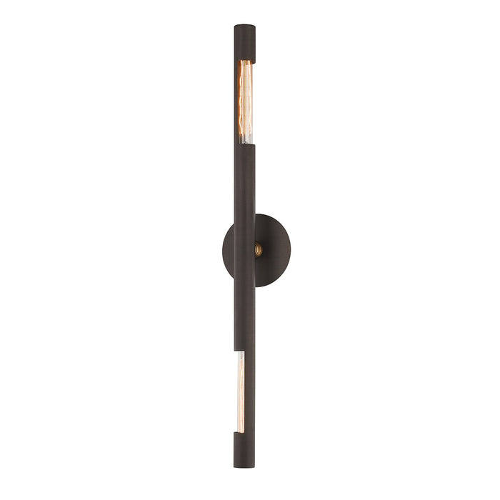 Troy Lighting B6881-BRZ/PBR Two Light Wall Sconce, Bronze