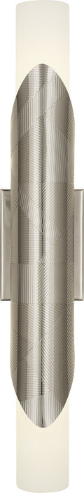 Robert Abbey S621 Two Light Wall Sconce, Polished Nickel