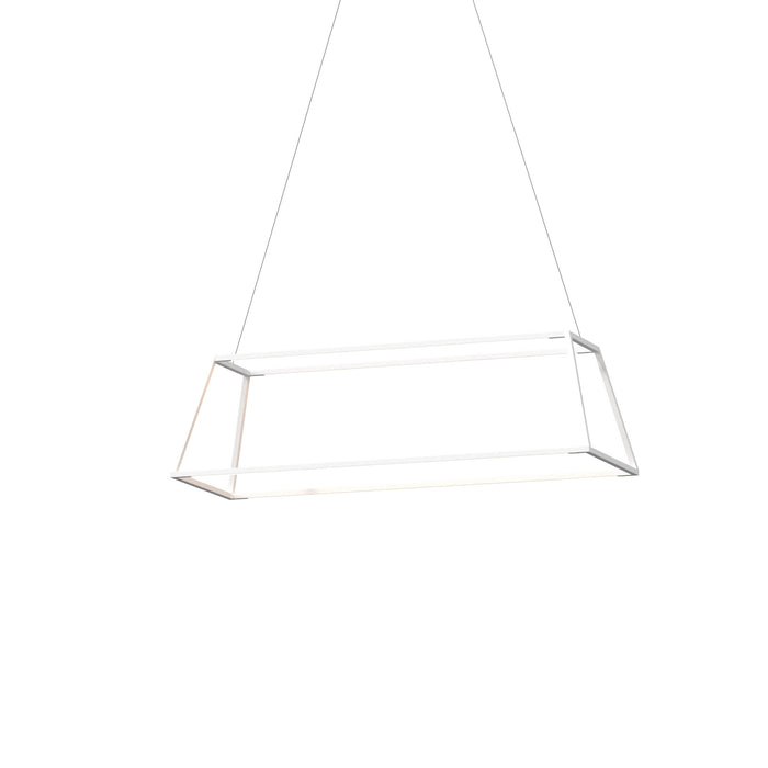 Koncept ZBP-38-RR-SW-MWT-CNP LED Pendant, Matte White