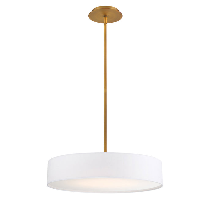 W.A.C. Lighting PD-13720-AB LED Pendant, Aged Brass