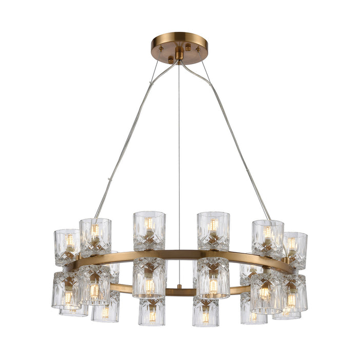 ELK Home D4180 24 Light Chandelier, Clear
