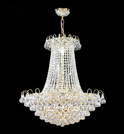 James R. Moder 94805G22 11 Light Chandelier, Gold