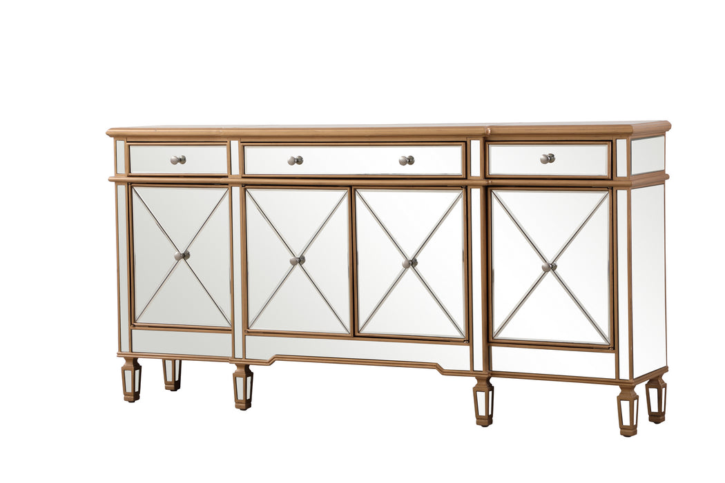 Elegant Lighting MF6-2111GC Credenza, Gold