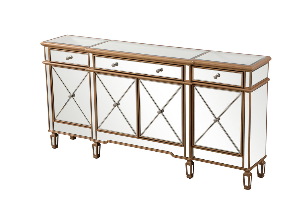 Elegant Lighting MF6-2111GC Credenza, Gold