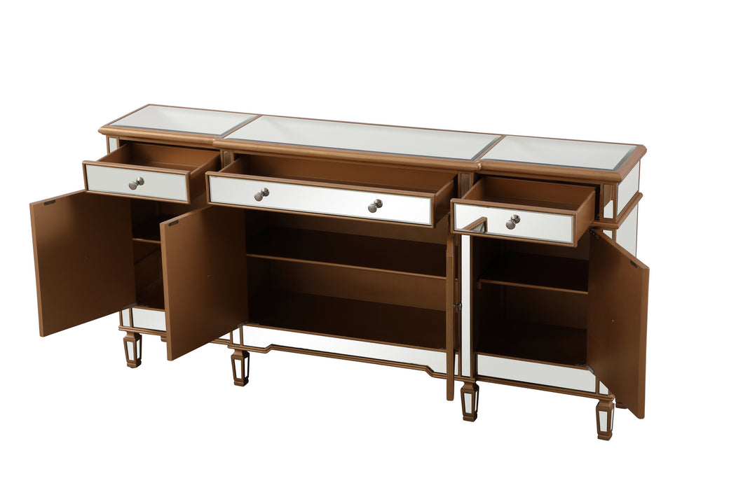 Elegant Lighting MF6-2111GC Credenza, Gold