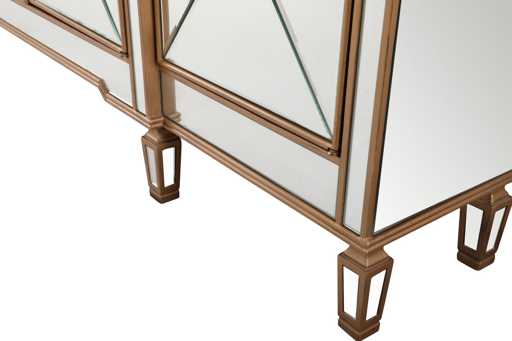 Elegant Lighting MF6-2111GC Credenza, Gold