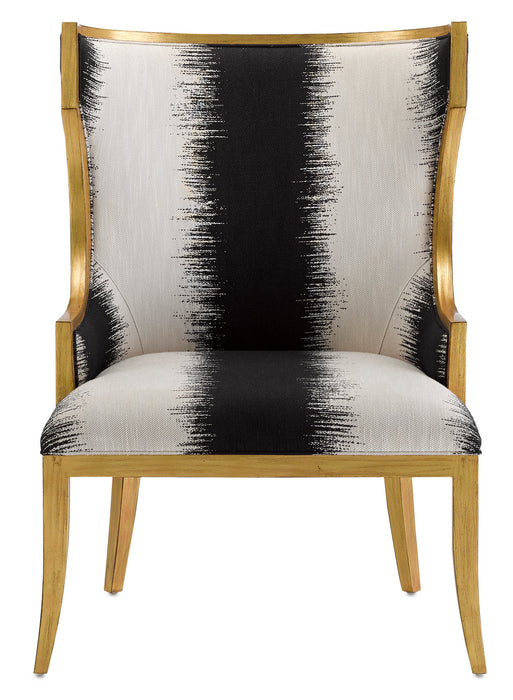 Currey and Company 7000-0842 Chair, Antique Gold