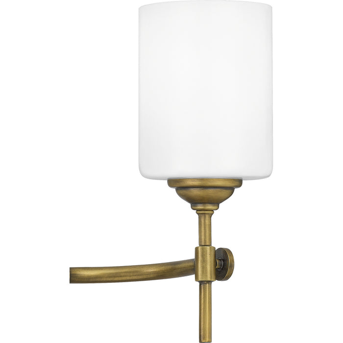 Quoizel ARI8622WS Three Light Bath, Weathered Brass