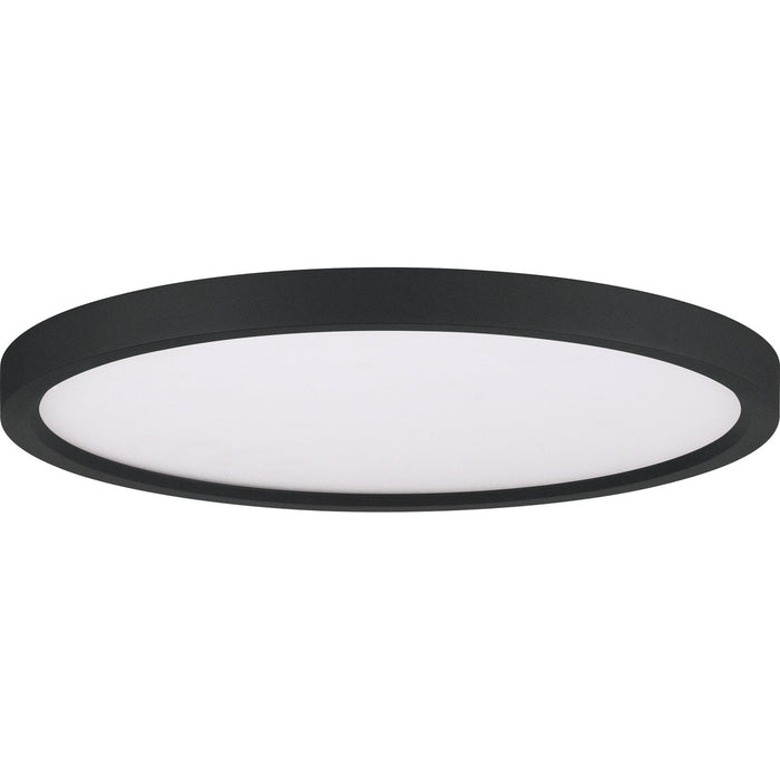 Quoizel OST1715EK LED Flush Mount, Earth Black