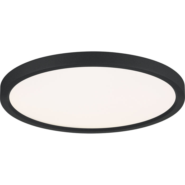 Quoizel OST1715EK LED Flush Mount, Earth Black