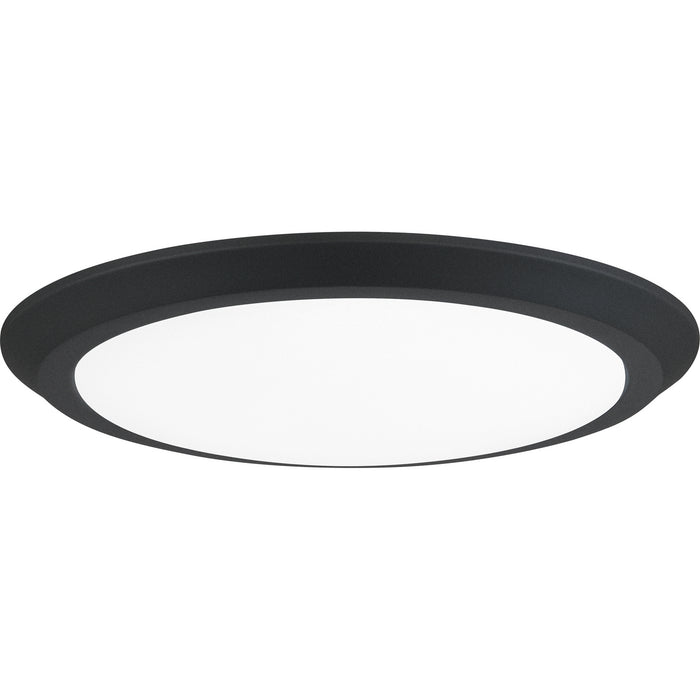 Quoizel VRG1616EK LED Flush Mount, Earth Black