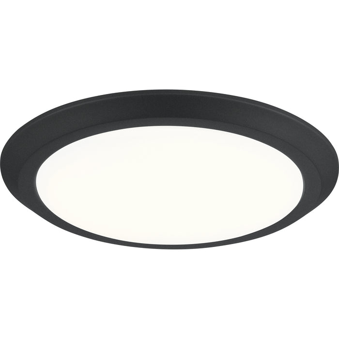 Quoizel VRG1616EK LED Flush Mount, Earth Black
