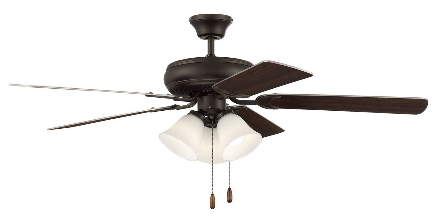 Craftmade DCF52ESP5C3W 52"Ceiling Fan, Espresso