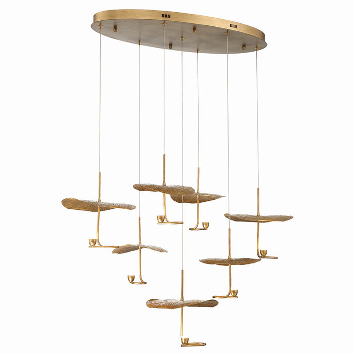 Eurofase 41909-010 LED Chandelier, Bronze