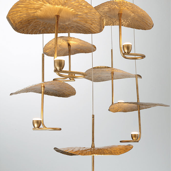 Eurofase 41909-010 LED Chandelier, Bronze