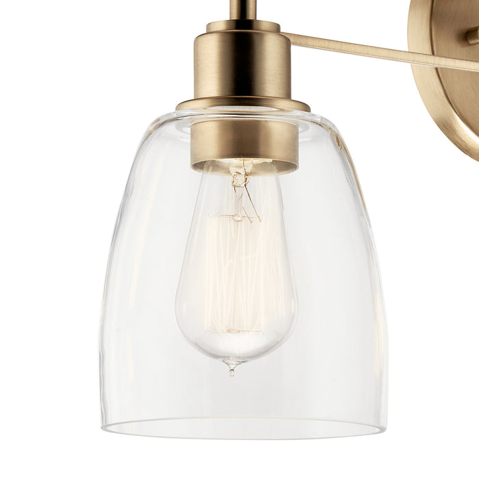 Kichler 55102CPZ Three Light Bath, Champagne Bronze