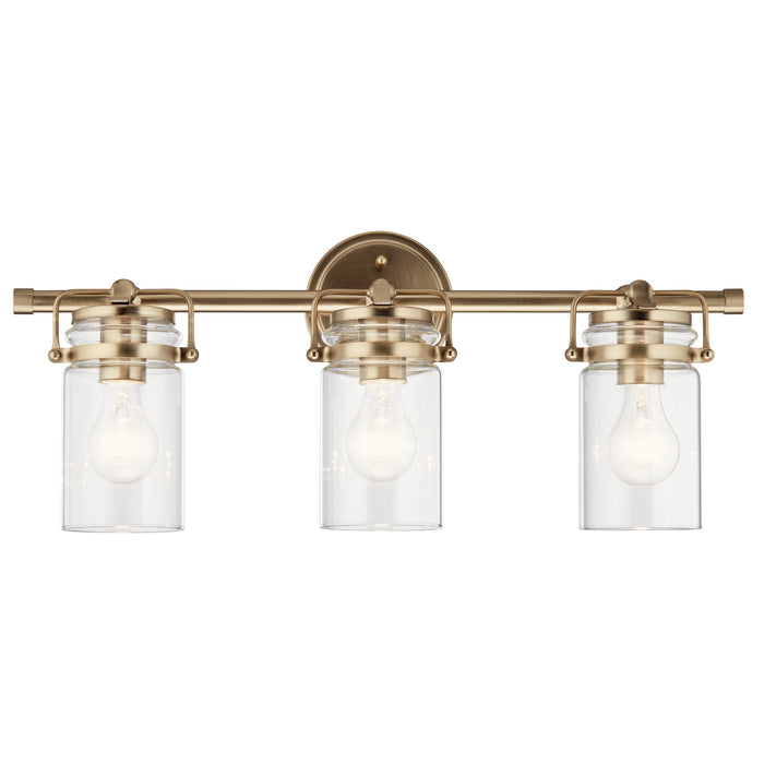 Kichler 45689CPZ Three Light Bath, Champagne Bronze