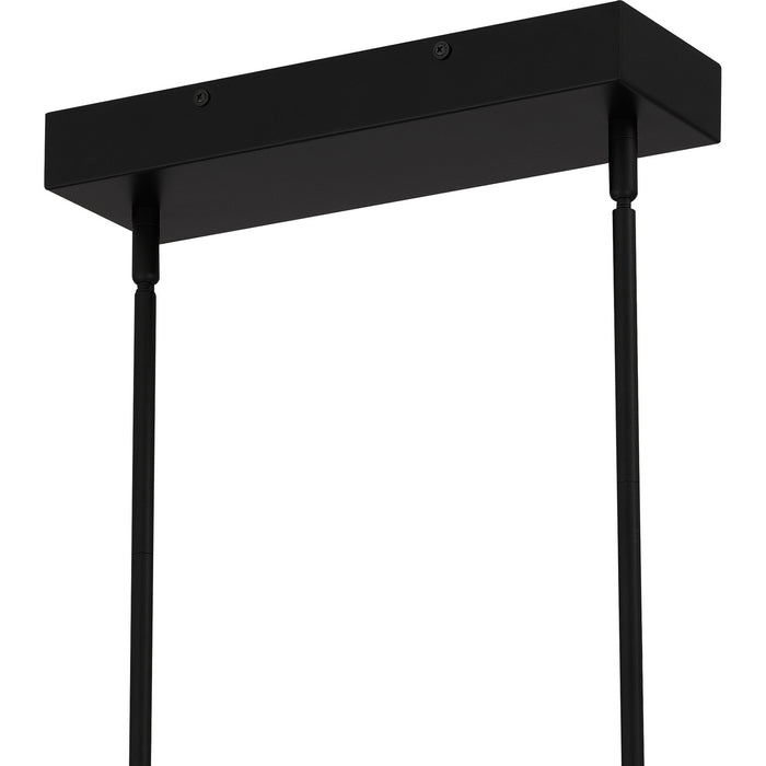 Quoizel PCBRE839MBK LED Island Chandelier, Matte Black