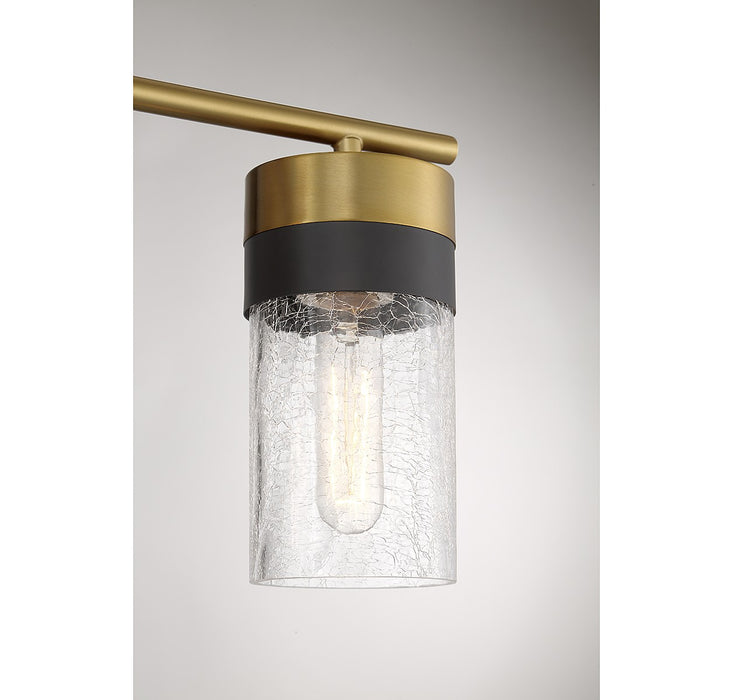 Savoy House 8-3600-3-322 Three Light Bathroom Vanity, Warm Brass