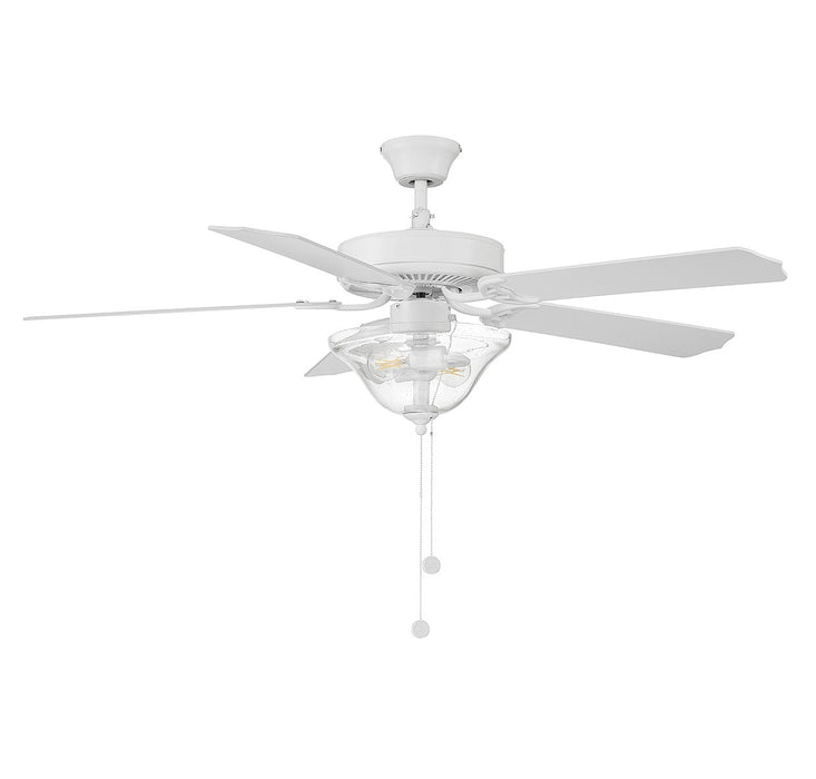 Meridian M2019WHRV 52" Ceiling Fan, Bisque White