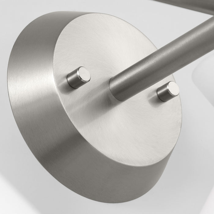 Visual Comfort Studio DJV1013BS Three Light Bath, Brushed Steel