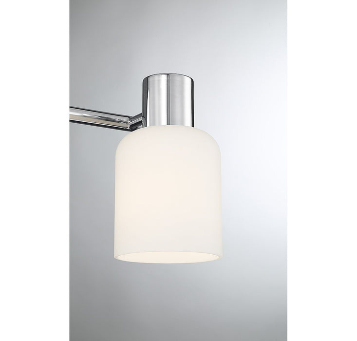 Lighting One E V6-L8-9022-3-11 Three Light Bathroom Vanity, Chrome