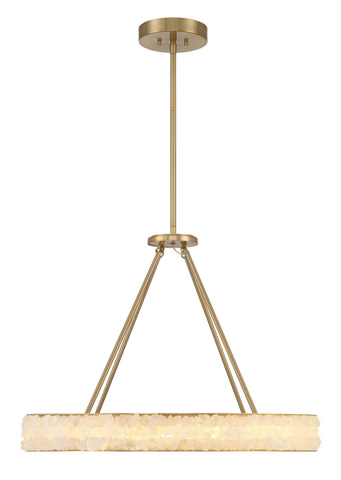 Minka-Lavery 3887-776-L LED Chandelier, Celeste Brass