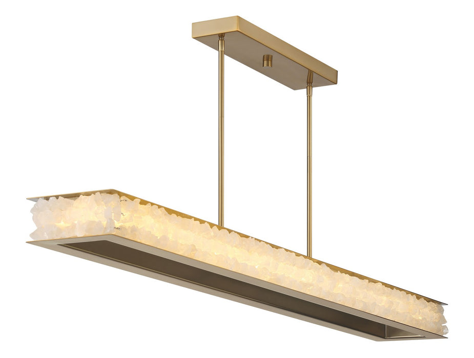 Minka-Lavery 3889-776-L LED Island Pendant, Celeste Brass